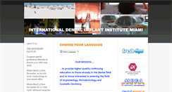 Desktop Screenshot of internationaldentalimplantinstitute.com